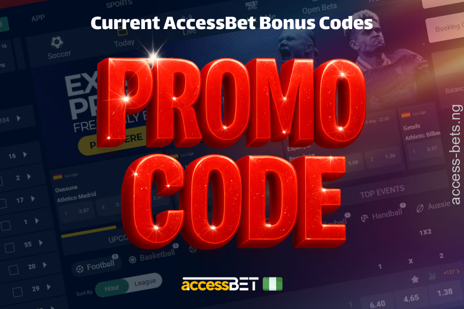 AccessBet promo code allows players from Nigeria to get additional bonuses